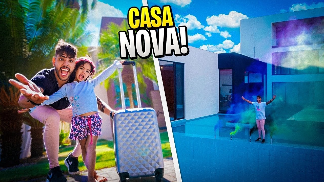 ARRUMEI AS MALAS DO MEU PAPAI * ELE FOI PARA CASA NOVA *