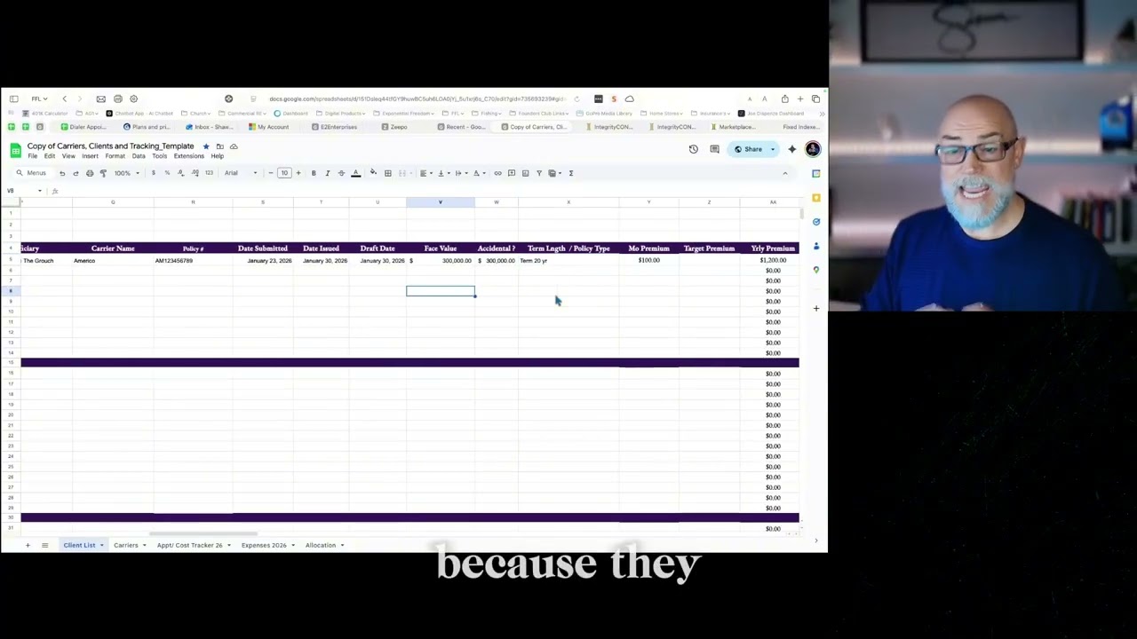 The Ultimate Insurance Business Tracker for 2026 (Sales, Clients, Profit First)