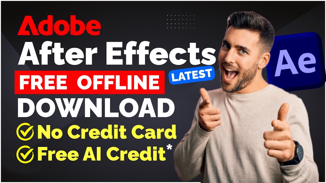 How to Download & Install Adobe After Effects Full Version TRIAL for FREE | No Credit Card Required