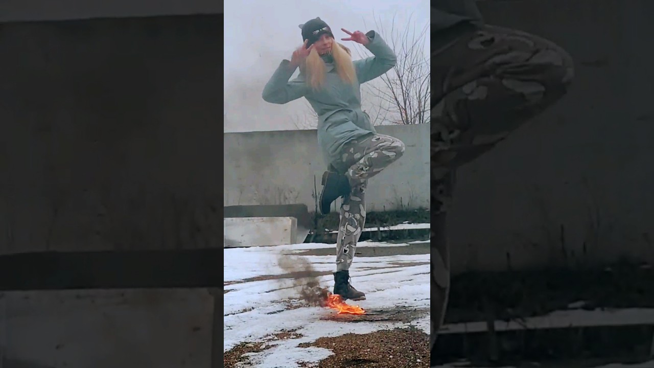 pyrotechnics tests #actionactress #stunt #stuntgirl #stuntman #stuntperformer #stuntwoman #каскадер