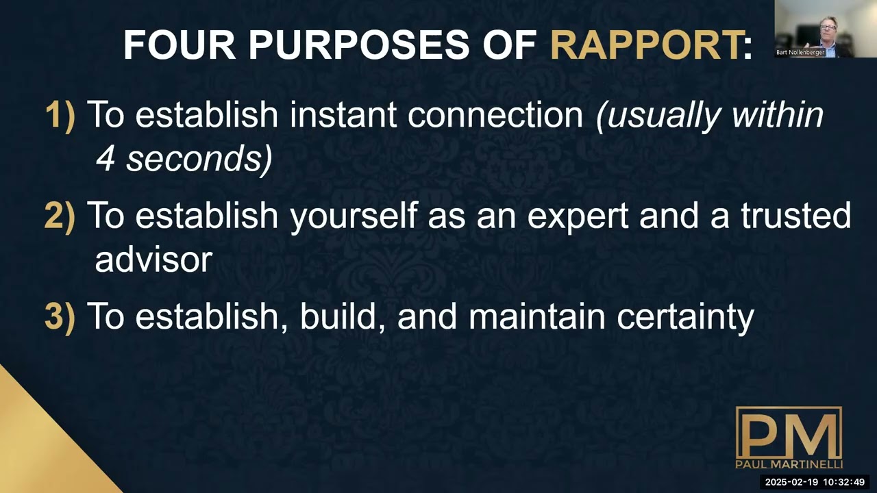 Weekly Sales Lessons - High-Performance Habits