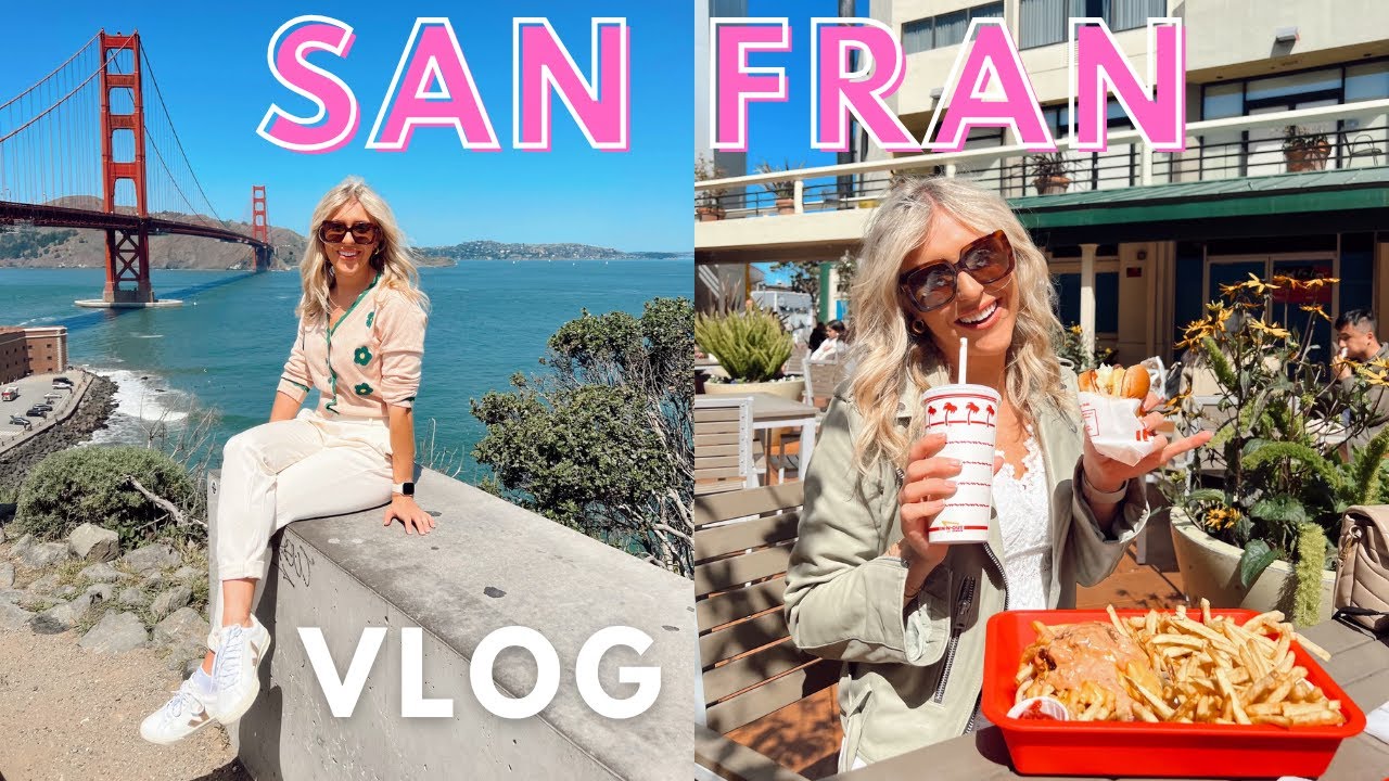San Francisco vlog, Best Food In San Fran, Golden Gate Bridge, San Fran Restaurants - Cali Roadtrip