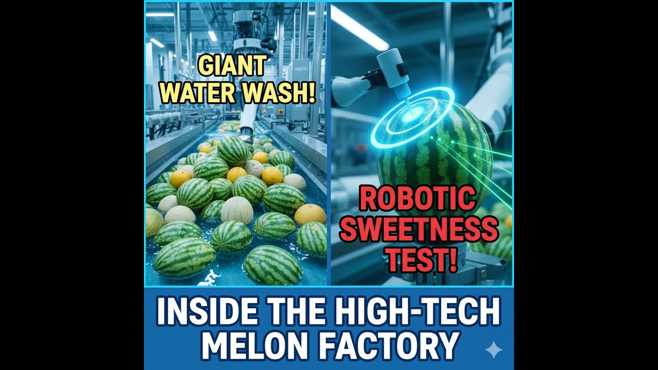 Inside the Watermelon Factory: How Machines 