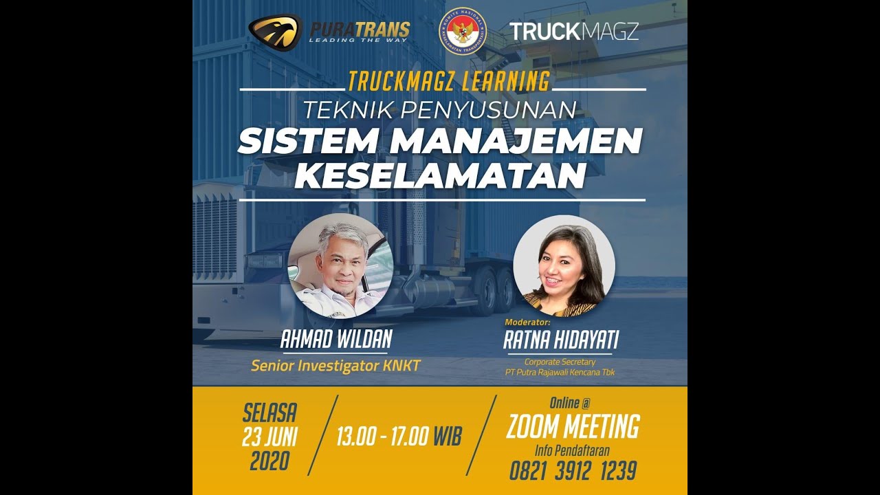 Perusahaan Angkutan Wajib Terapkan SMK!