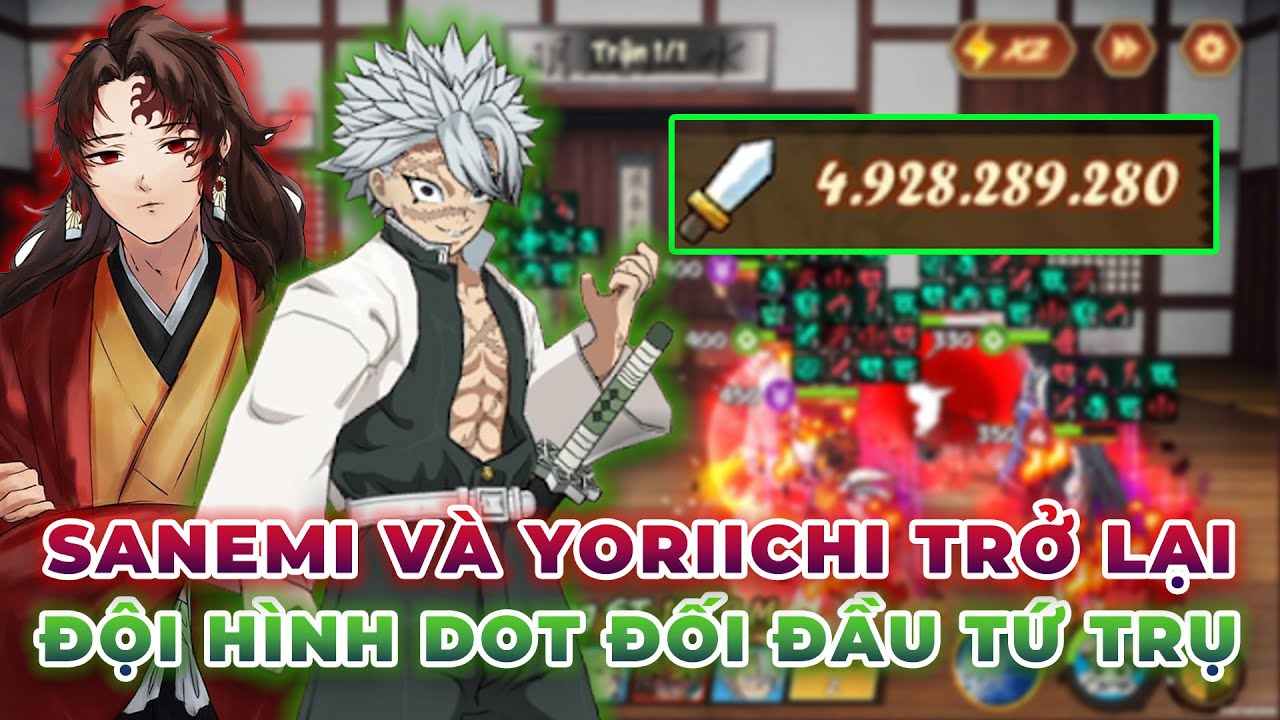 HƠI THỞ MẶT TRỜI #432 - MANG SANEMI VÀ YORIICHI TRỞ LẠI - TEST ĐỘI HÌNH DOT ĐỐI ĐẦU TỨ TRỤ 💥🔥