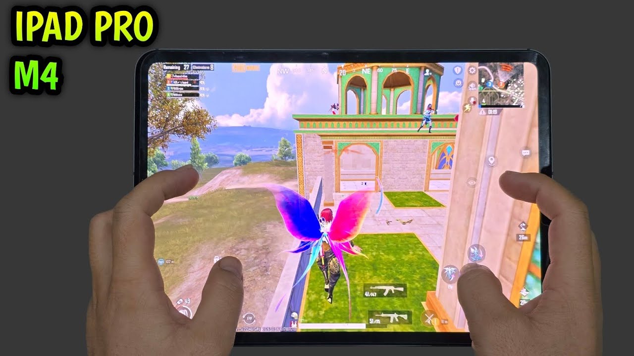 IPAD PRO M4 (120FPS DEVICE) 🔥 PUBG HANDCAM 🔥 IOS 26 Liquid glass update 😍 PUBG TEST 2026