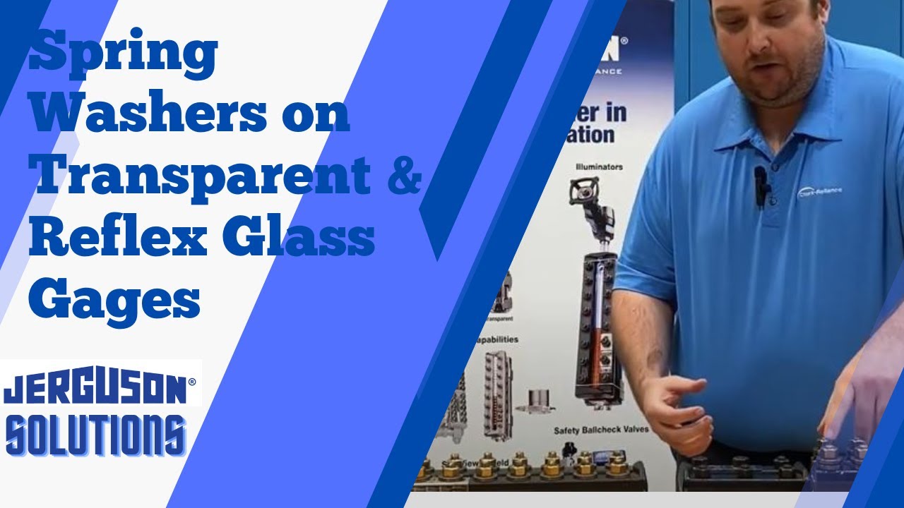 Jerguson® Spring Washers for Transparent & Reflex Glass Level Gages