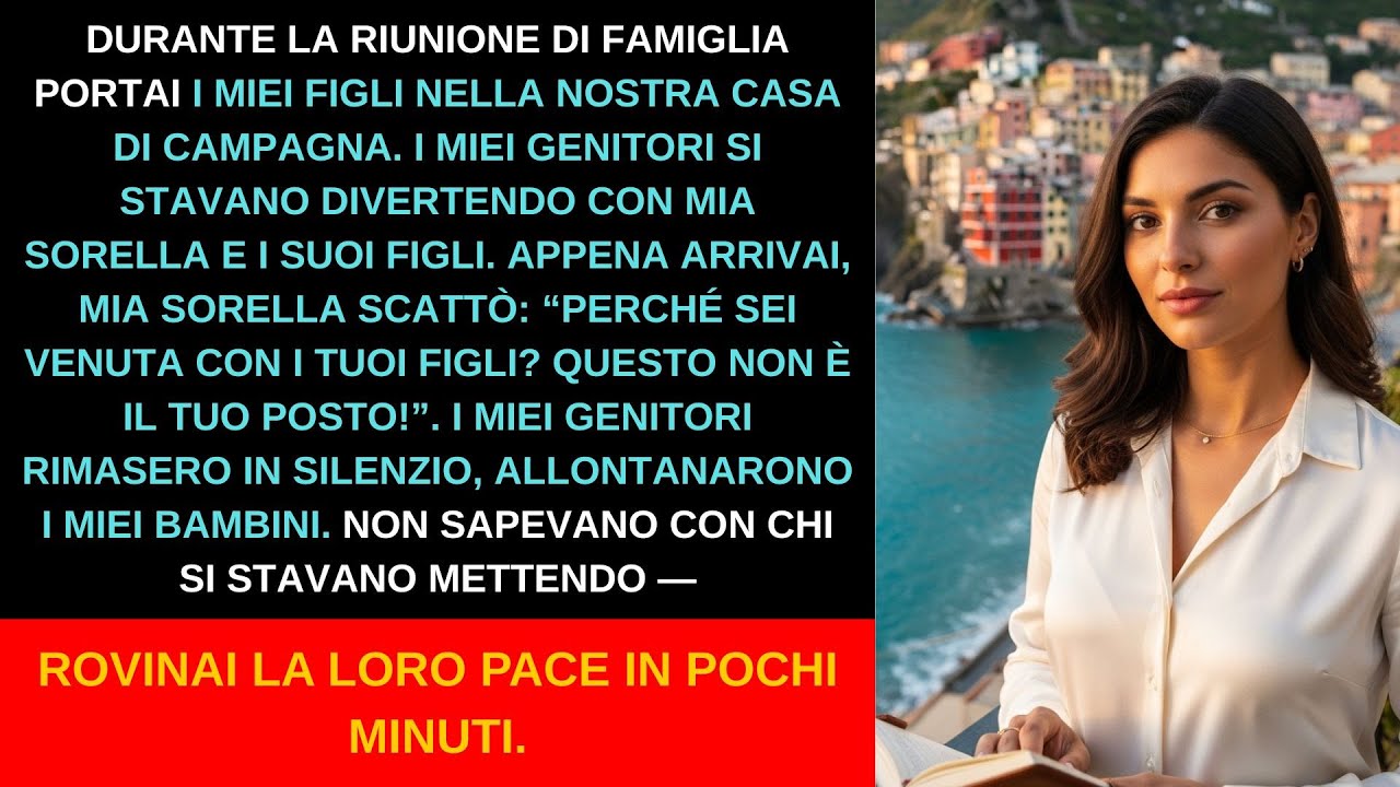 Mia sorella urlò: “Perché sei venuta coi tuoi vermi? Non c’è posto per te, sparisci dal viaggio!”
