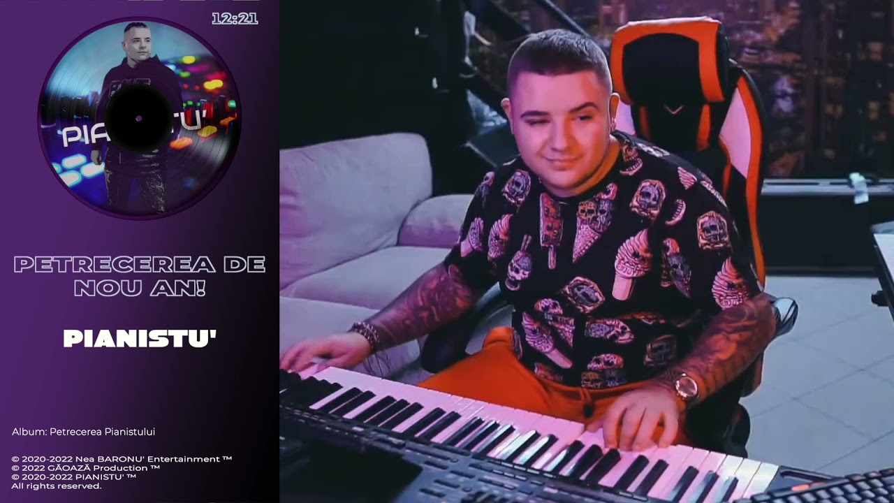 PIANISTU' - Petrecerea de nou an! 👉 LIVE 👈