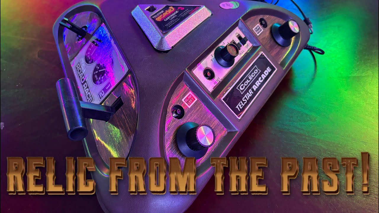 COLECO TELSTAR ARCADE AND RCA TV!