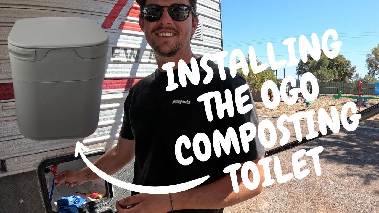 Installing The OGO Composting Toilet|New Age Caravan|Travelling Fulltime|Cassette Replacement