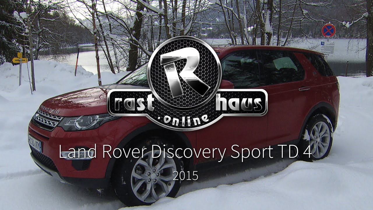 Land Rover Discovery Sport TD4 Test 2015