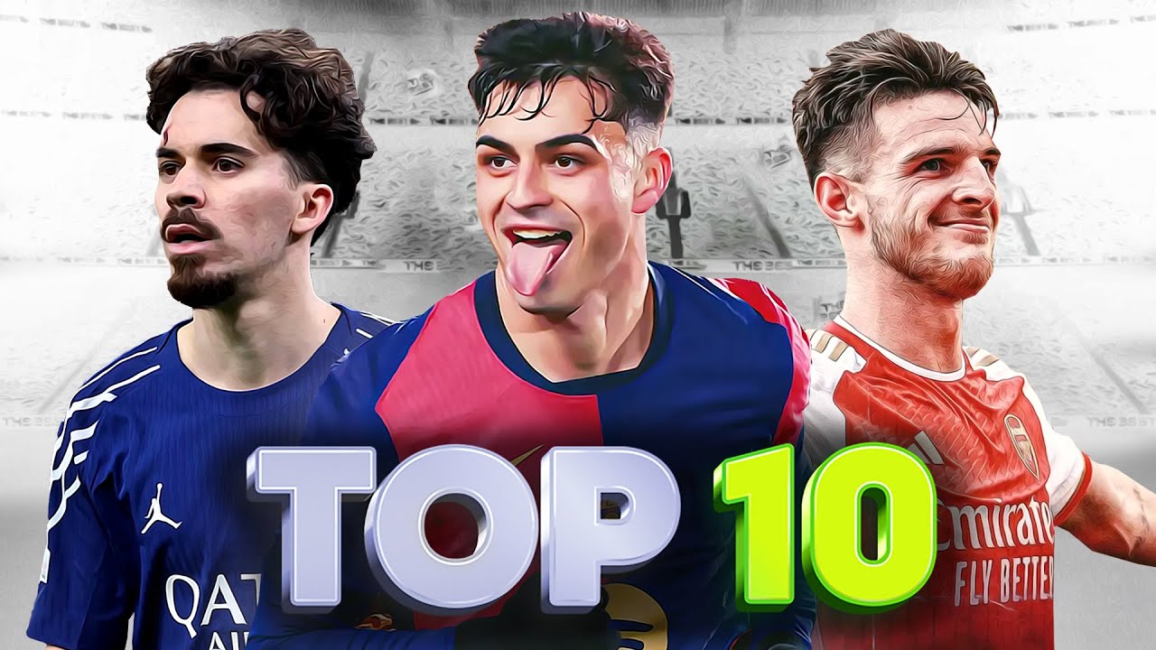 Top 10 Midfielders in Football 2025