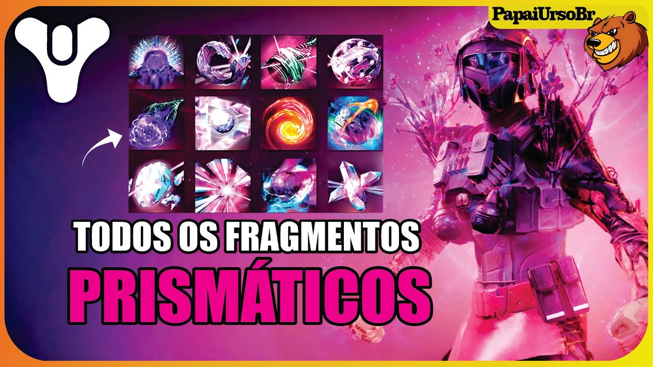 DESTINY 2 │ TODOS OS FRAGMENTOS DA SUBCLASSE PRISMATICA SOFRI MAIS PEGUEI