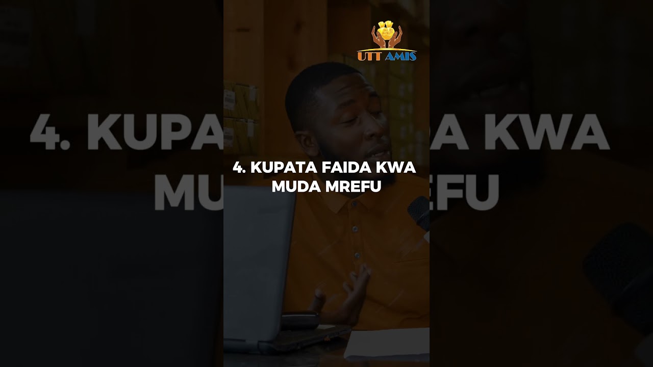 UTT AMIS ni mahali salama kwa Uwekezaji wako!!!     #uttamis#investment#finance