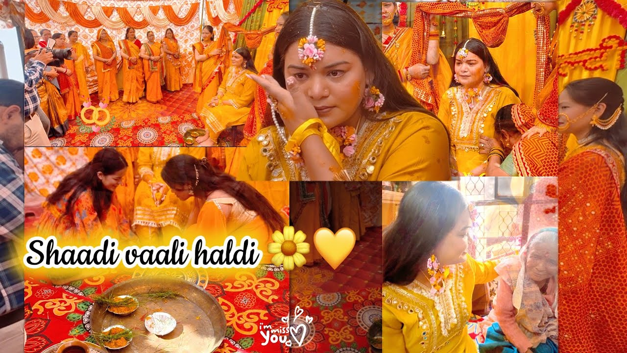 “हल्दी फंक्शन की रंगीन मस्ती | Garhwali Folk Vibes | Haldi Ceremony Highlights”