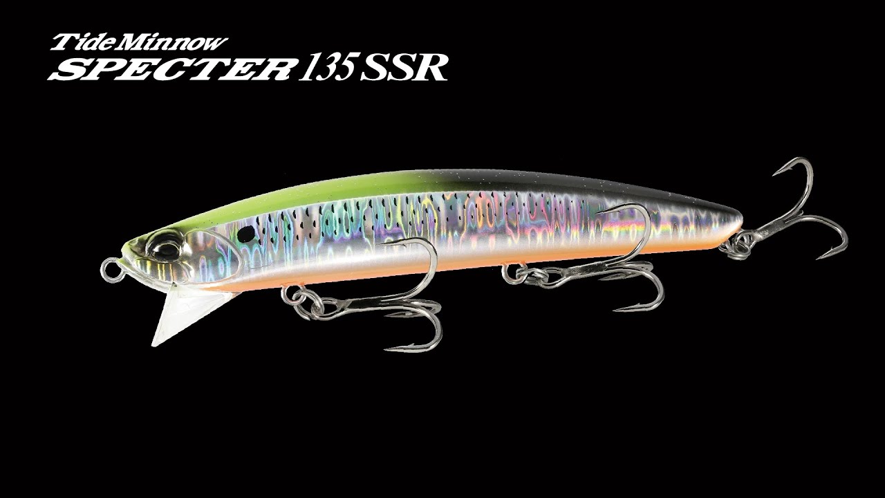 Lures in Motion : Tide Minnow Specter 135SSR