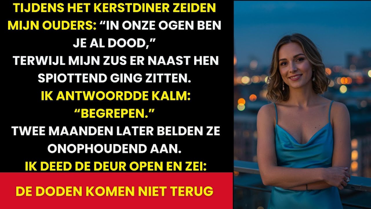 Op het familiefeest zeiden mijn ouders: ‘In onze ogen ben je al dood’ — Dus ik…
