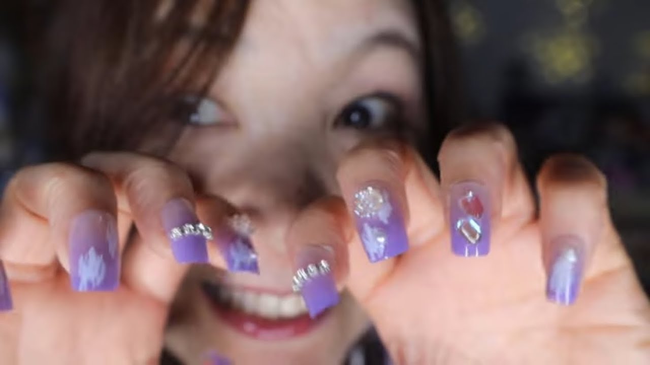 ASMR сон, постукивая камерой 💅 Усыпляя, постукивая камерой длинными ногтями ♥
