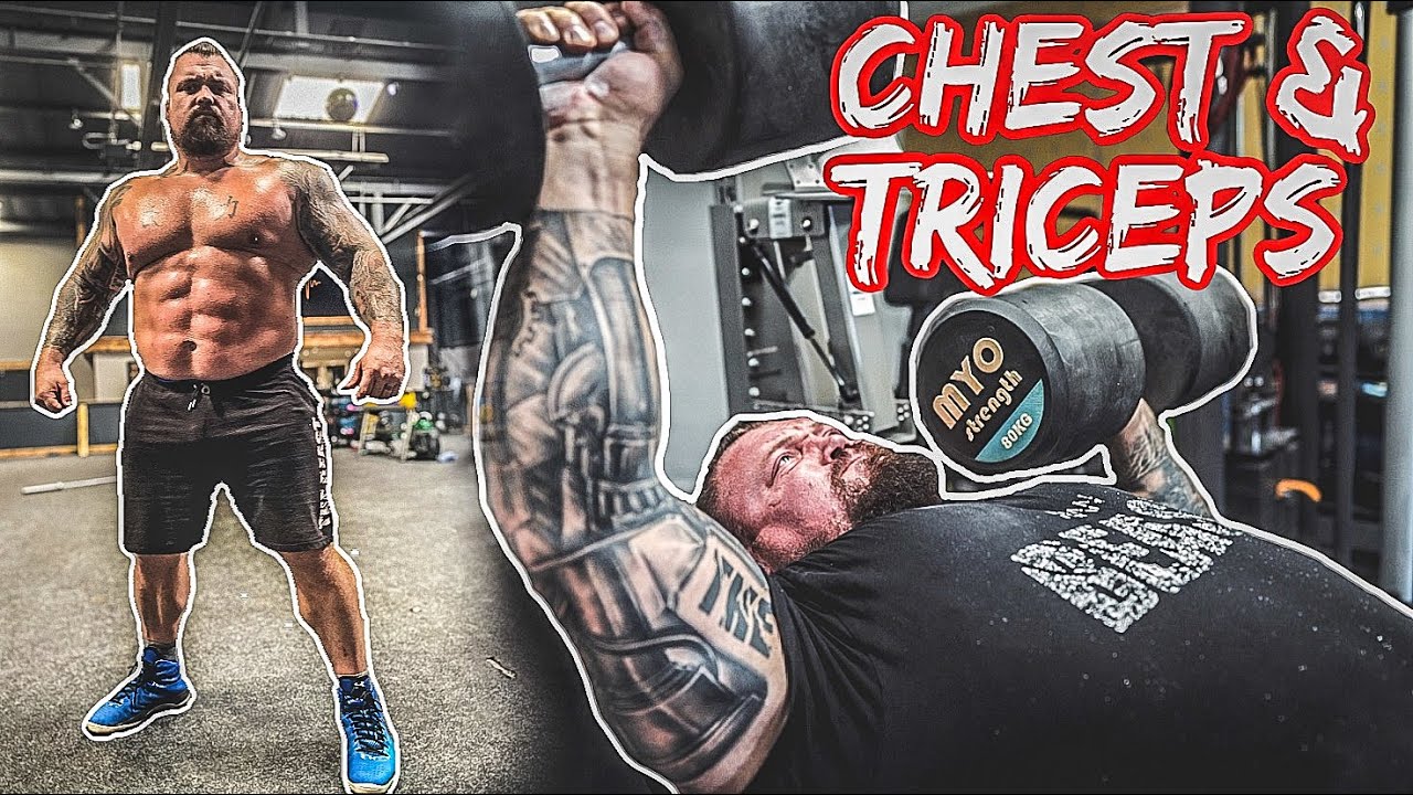 HEAVY Dumbbell Pressing | Chest & Triceps