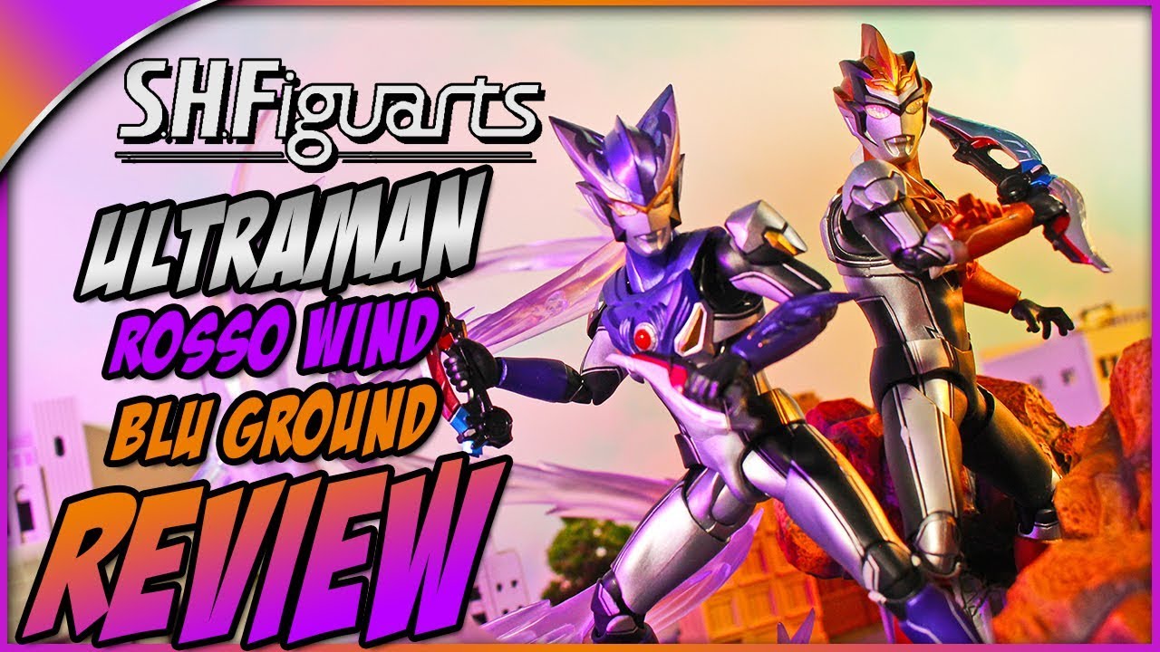 ОБЗОР SH Figuarts Ultraman Rosso Wind & Blu Ground