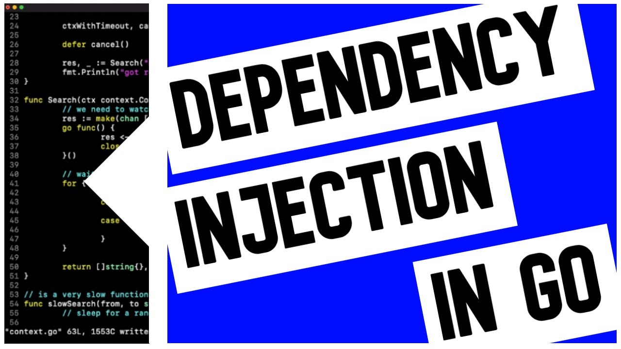Dependency Injection in Go (Golang)