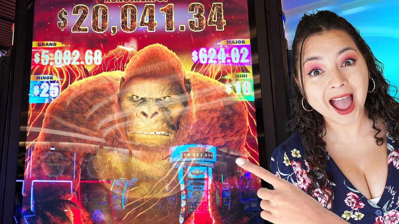 Check it out, KONG Skull Island Slot Machine!
