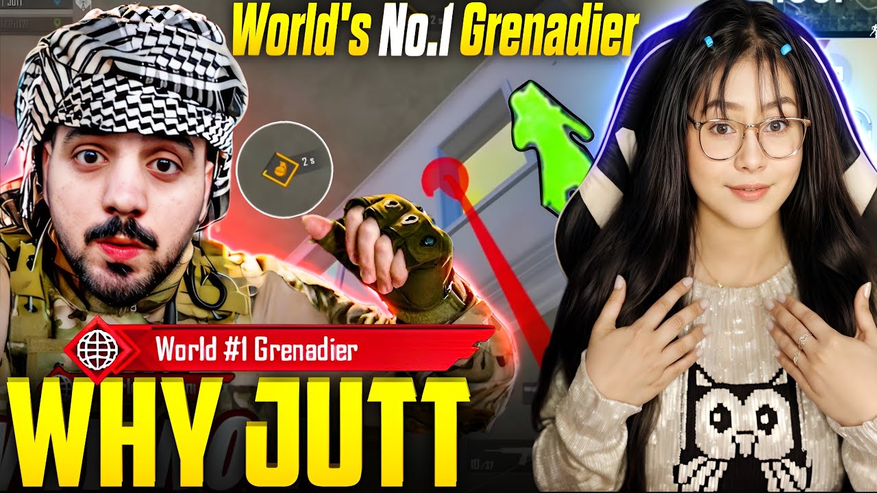 WORLD’S #1 GRENADIER @WHY JUTT IS JUST KILLING IT WITH HIS GOLDEN HAND NADES | REACTION