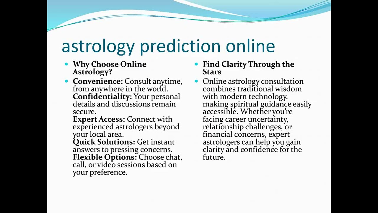 Online Astrology Consultation