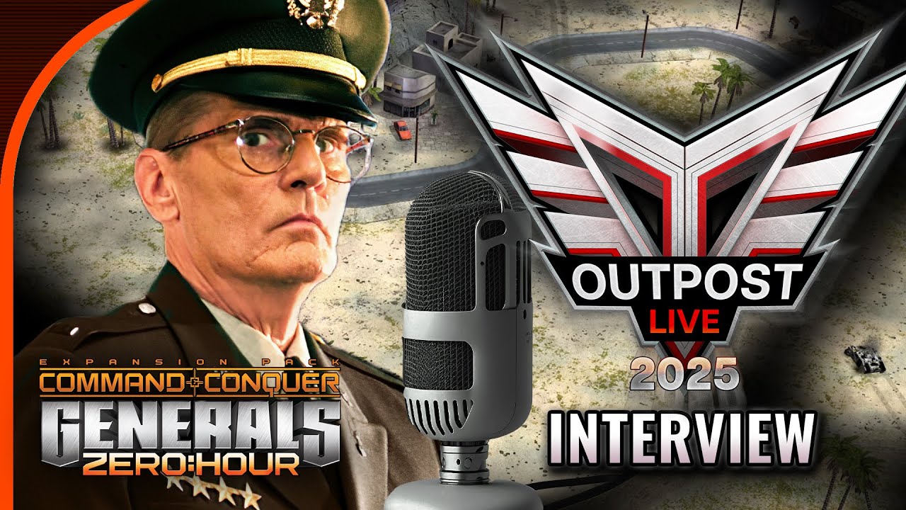 Outpost Live 2025 - Patch Developers Interview | C&C Generals Zero Hour