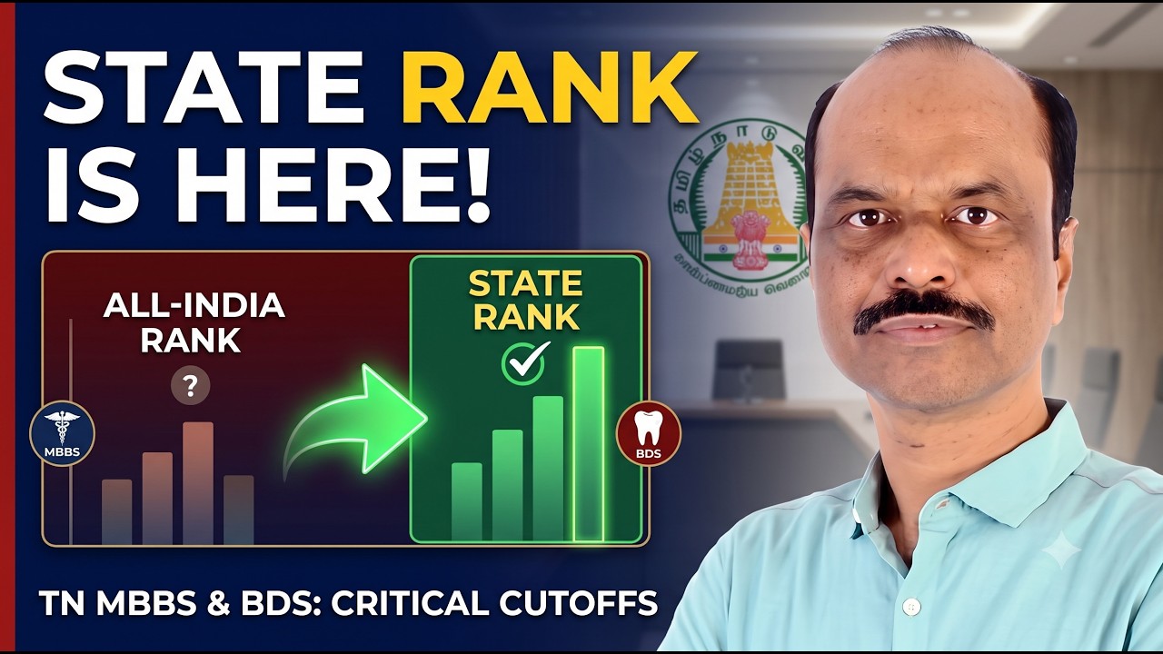 TN Govt MBBS Cutoffs (Last 4 Years) | Category-Wise Breakdown