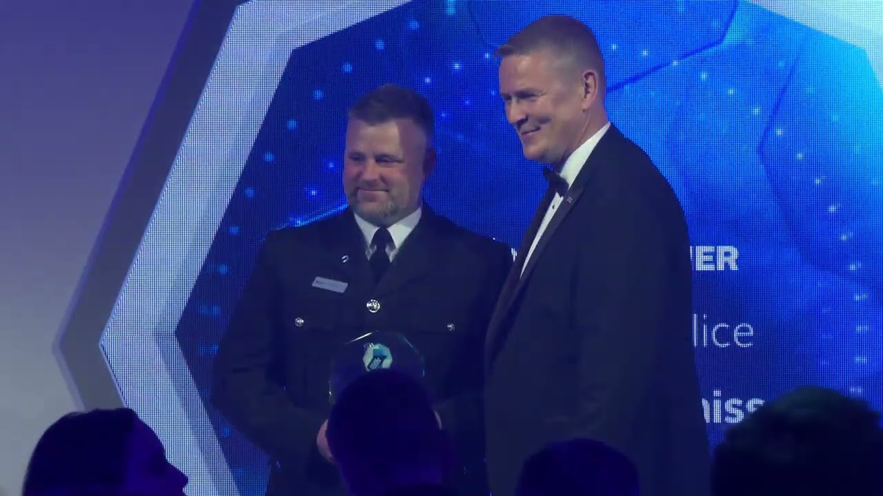 PC Steven Denniss - National Police Bravery Awards 2022 winner