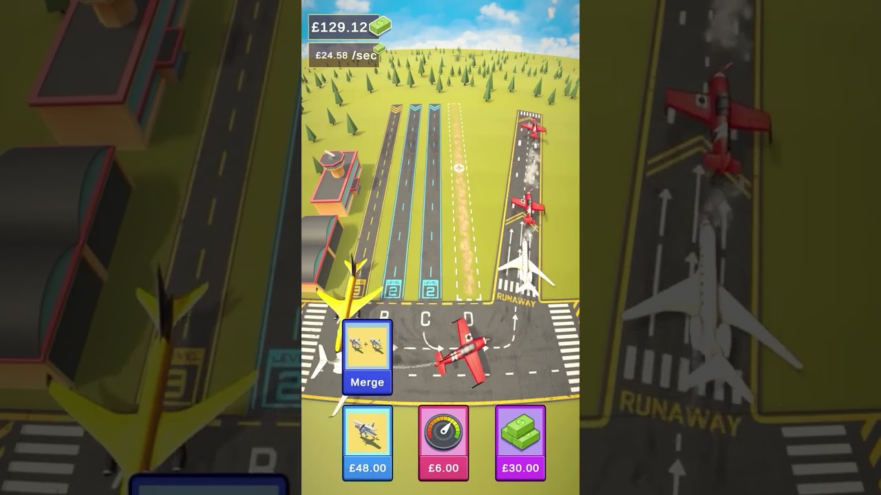 Top New  Hyper / Hybrid Casual Games / Plane Merge 3D