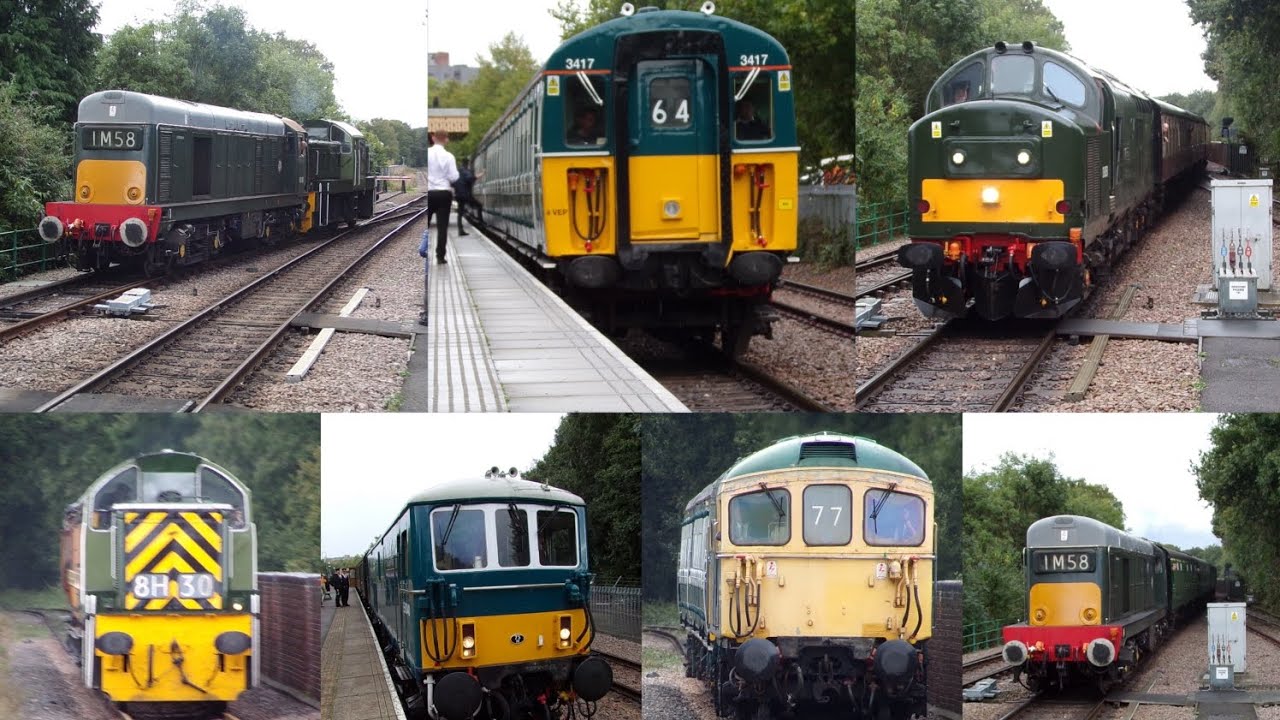 Bluebell railway Diesel gala at East Grinstead on 8/9/24