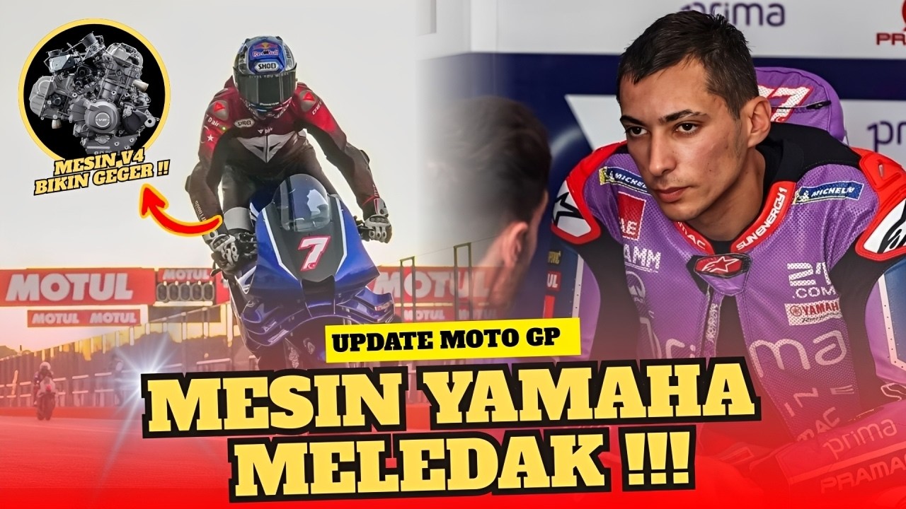 YAMAHA BANGKIT 🔥 MESIN V4 MELEDAK DI BURIRAM 😱 RIVAL MULAI PANIK ‼️