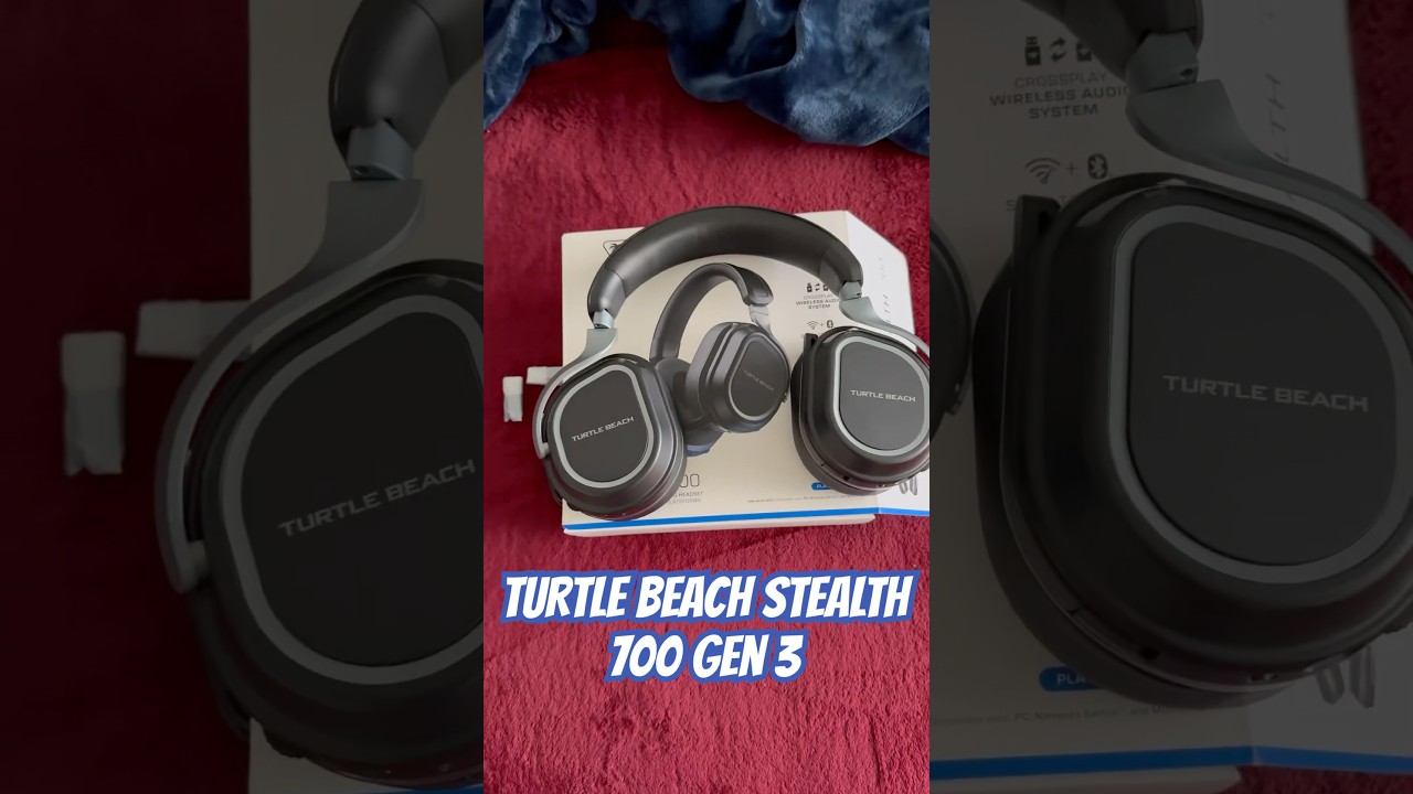 Unboxing the Turtle Beach Stealth 700 Gen 3 wireless gaming headset!