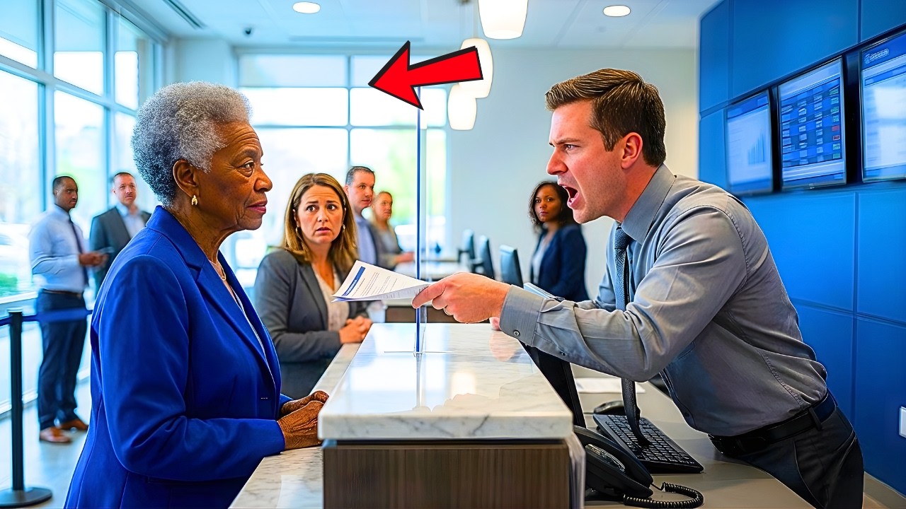 Bank Teller Tore Up Black Elderly Woman’s Check — Then Noticed Her Son on the Bank’s Billboard