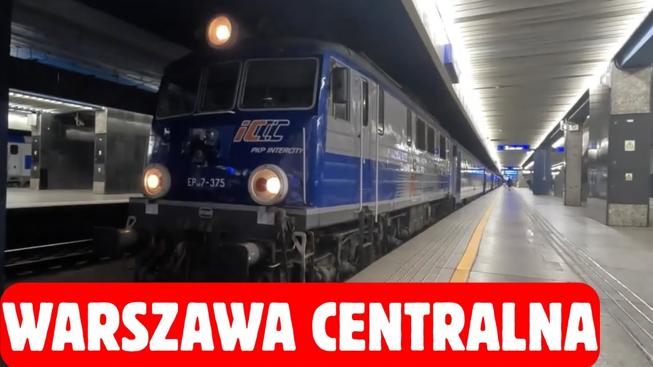 Warszawa Centralna pociągi w szczycie