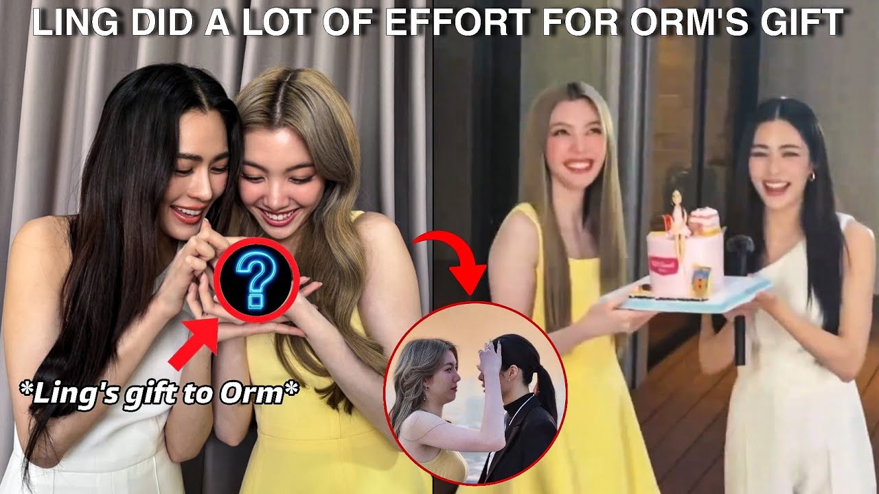 (LingOrm) LING DID HER PROMISE AND SURPRISED ORM ON HER BIRTHDAY| Orm blushing hard on what Ling did