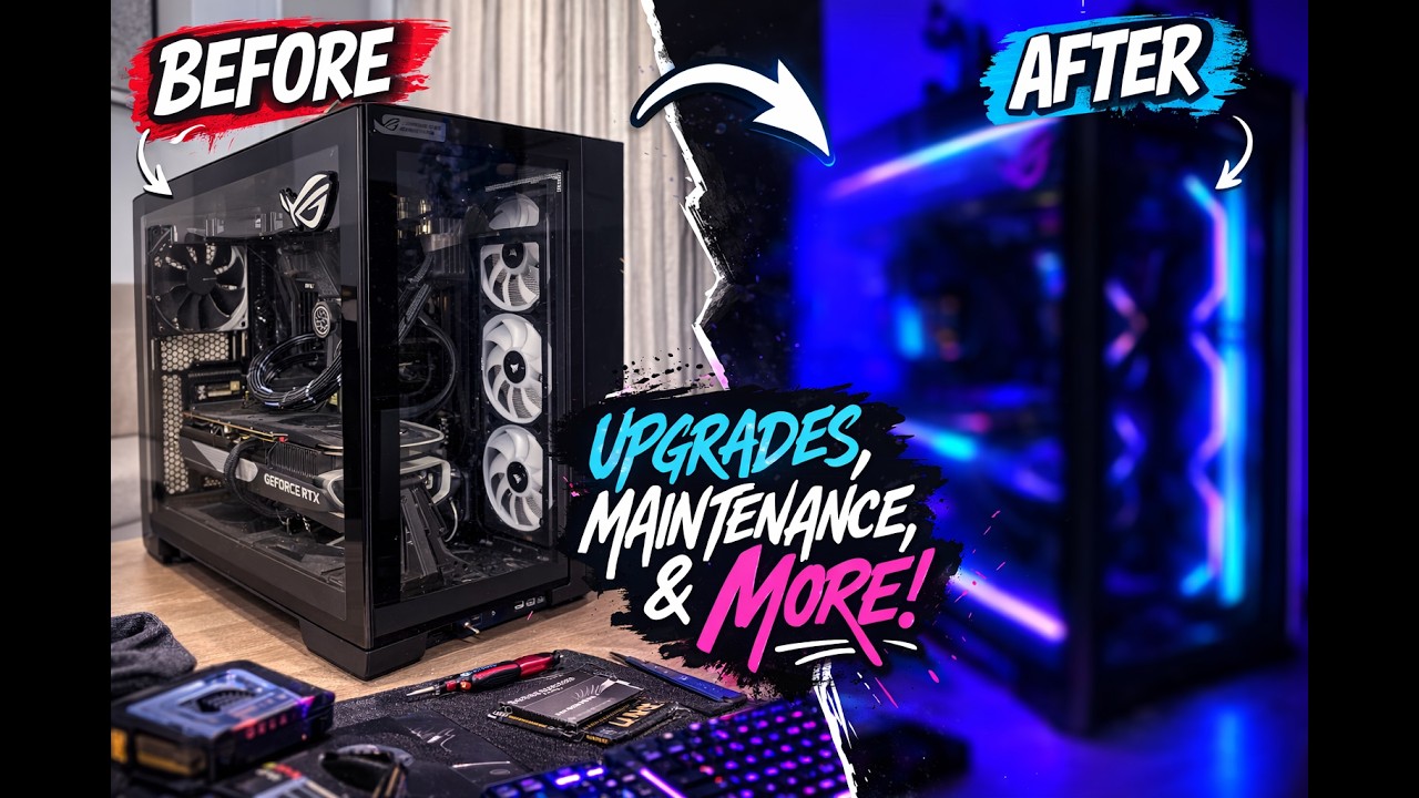 A Day with My PC: Upgrades, Maintenance & Mayhem