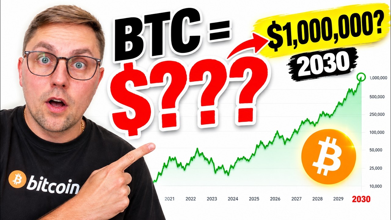 🔥 БИТКОИН ПРОГНОЗ: СКОЛЬКО БУДЕТ СТОИТЬ БИТКОИН В 2030? ВОТ РАСЧЕТЫ