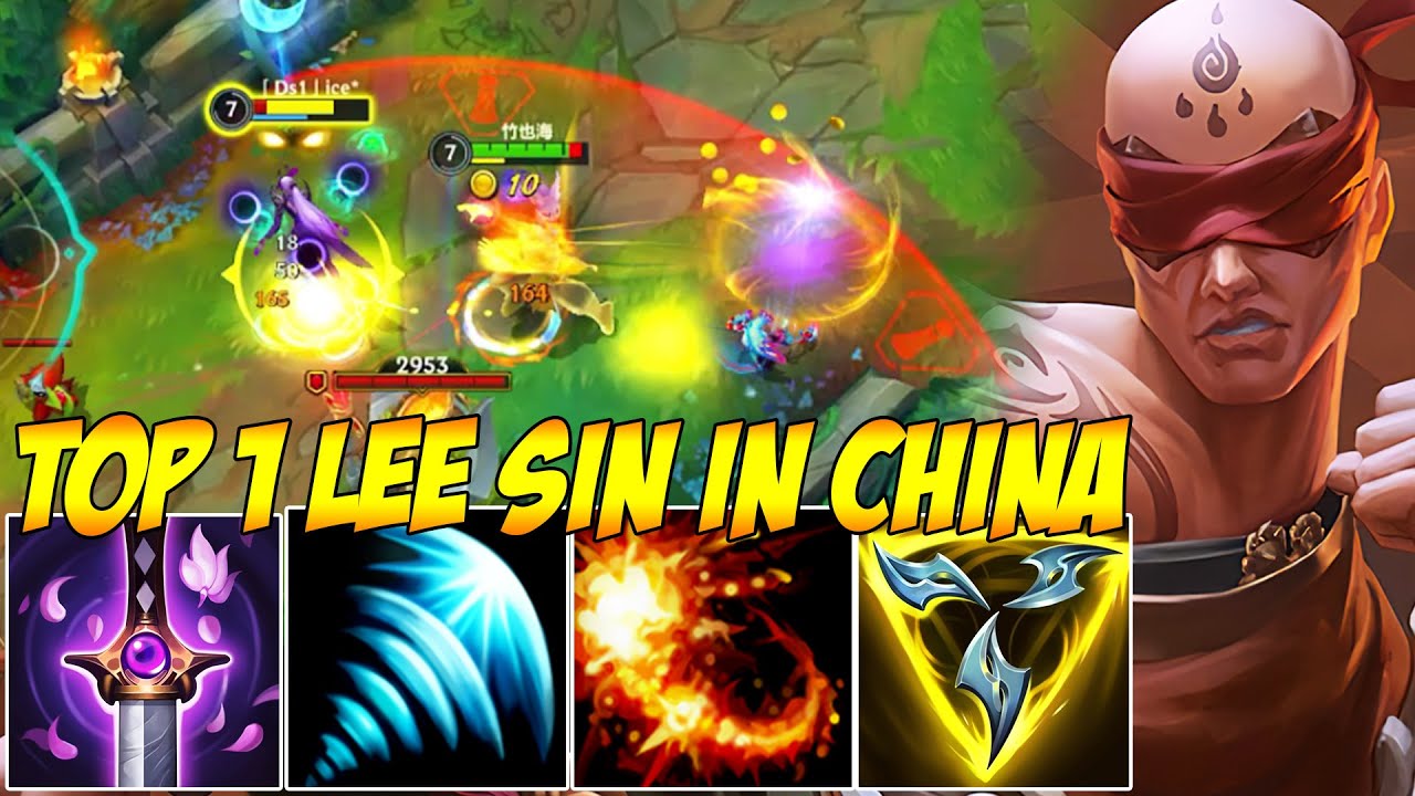 TOP 1 LEE SIN IN CHINA WILD RIFT - THIS IS UNBALANCED (SO BROKEN)