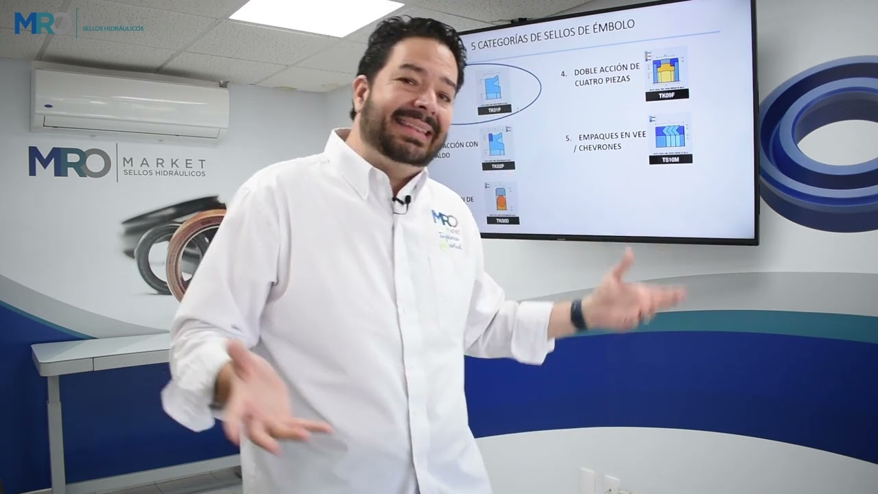 #4 MASTERCLASS  | Sellos de émbolo de acción simple - Sellos en “U” de un sólo componente