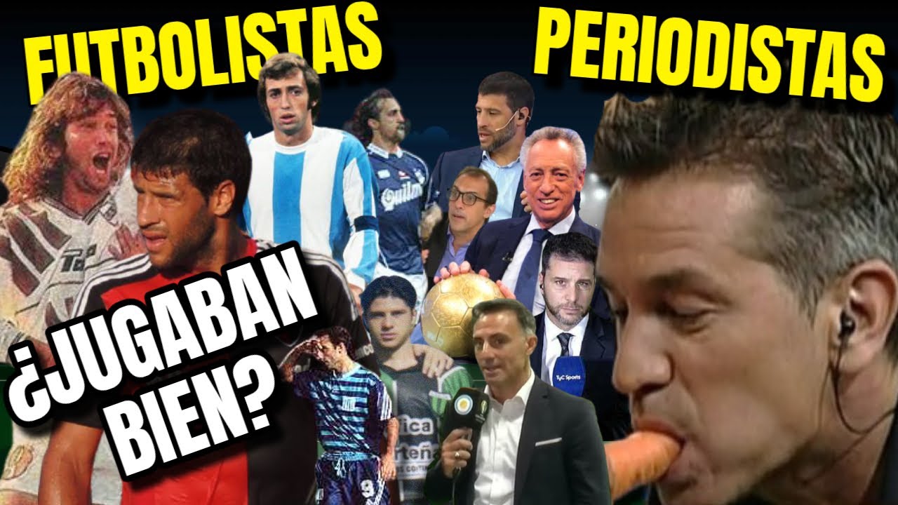 Los futbolistas que dejaron de patear la pelota para hacer algo mas fácil y dedicarse al periodismo