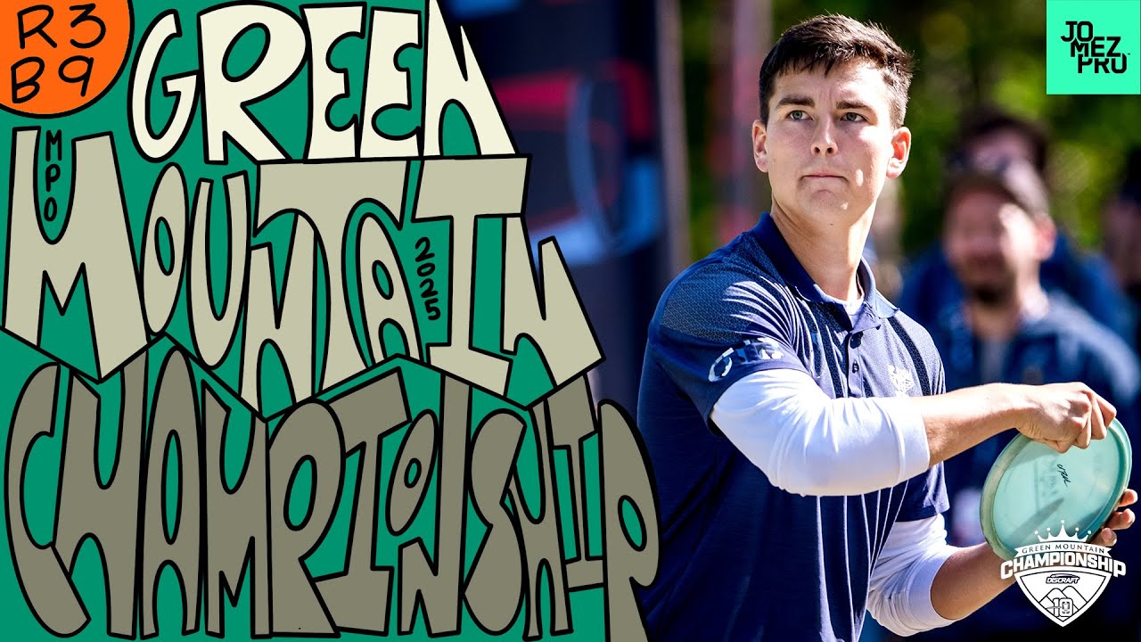 2025 Green Mountain Championship | MPO R3B9 | Redalen, McBeth, Krans, Heimburg | Jomez Disc Golf