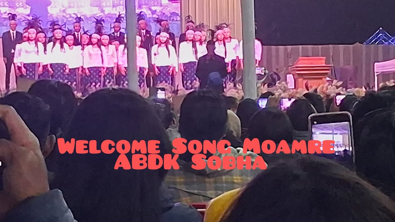 ABDK Sobha Bajengdoba Welcome Song  Moamare