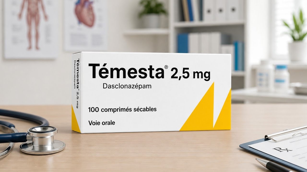 شرح دواء Temesta 2.5 mg دواعي الاستعمال الجرعة نصائح والآثار الجانبية