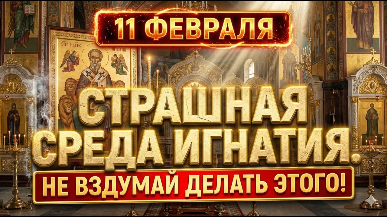 11 февраля Игнатий Богоносец. Что нельзя делать. Важные приметы и строгие запреты