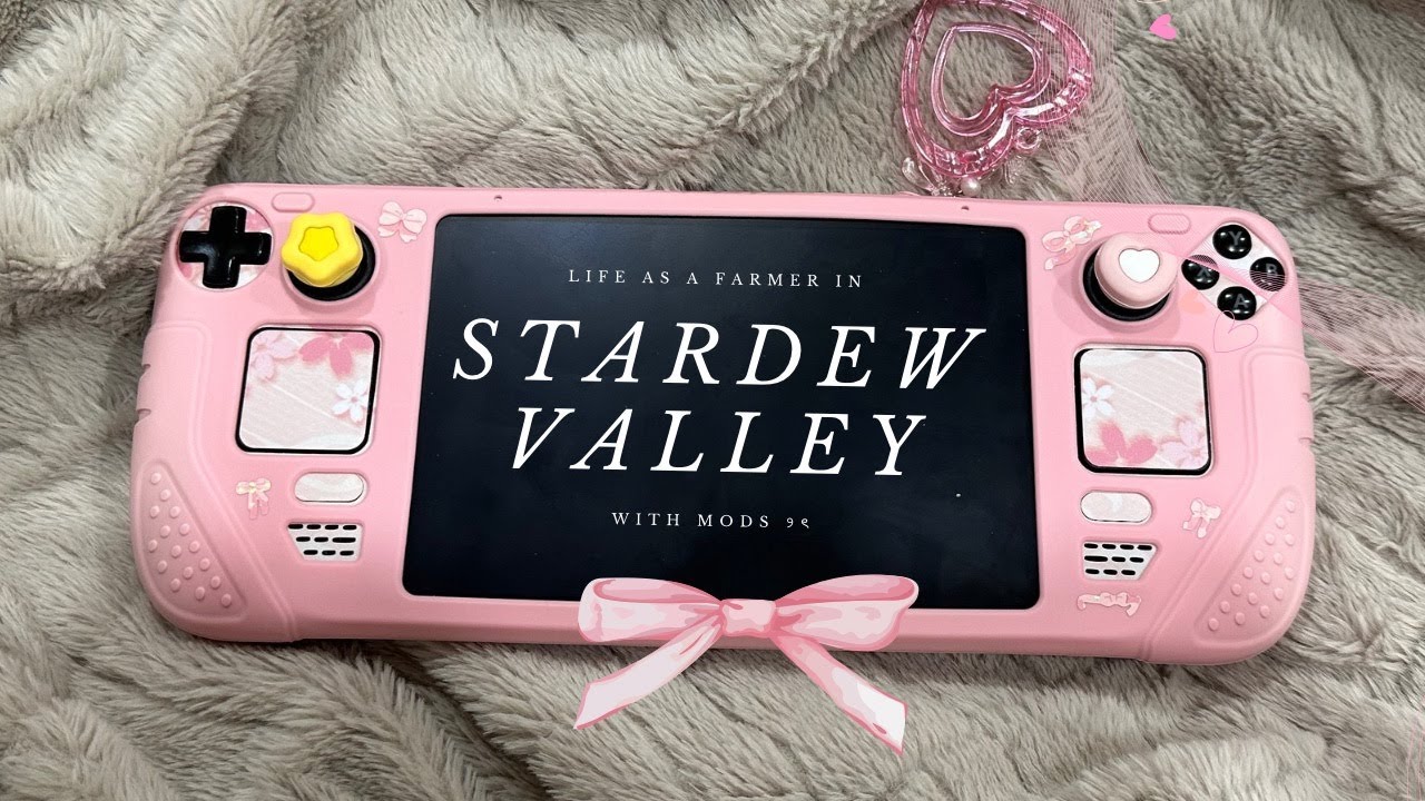 A day in a life as a farmer⋆. 𐙚 ˚| Stardew Valley on Steam Deck OLED
