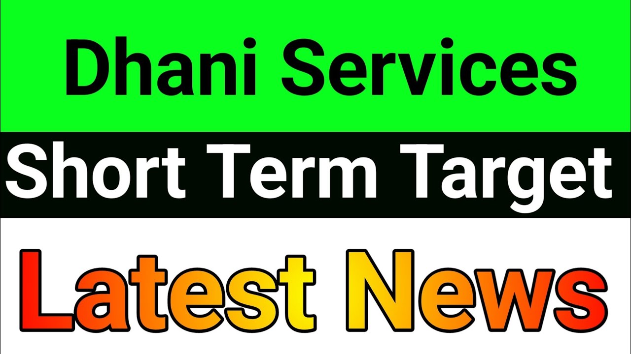 Dhani Services share🚀dhani services share latest news today🔥dhani services share analysis